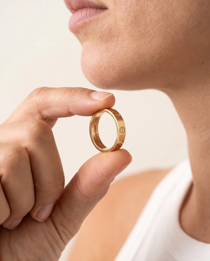 Held: the same ring scene from a new angle
