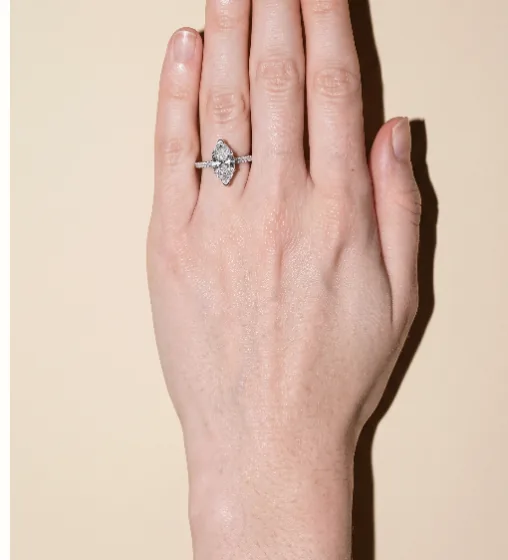 A ring in a warm studio close-up, generated