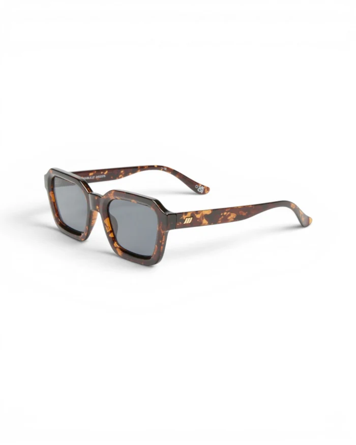 Tortoiseshell sunglasses, product photo on white