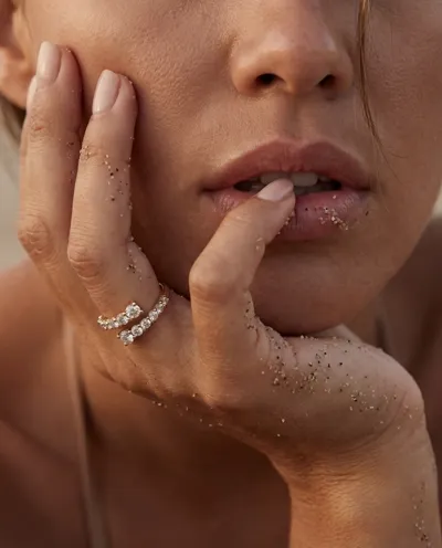 A jewelry close-up Recipe cover